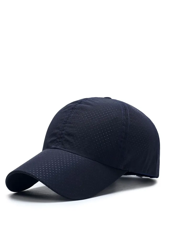 Fashion Quick Dry Solid Color Baseball Cap