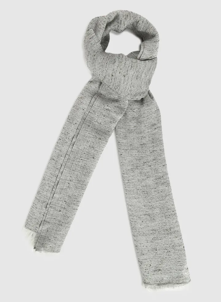 Casual Regular Scarf Grey