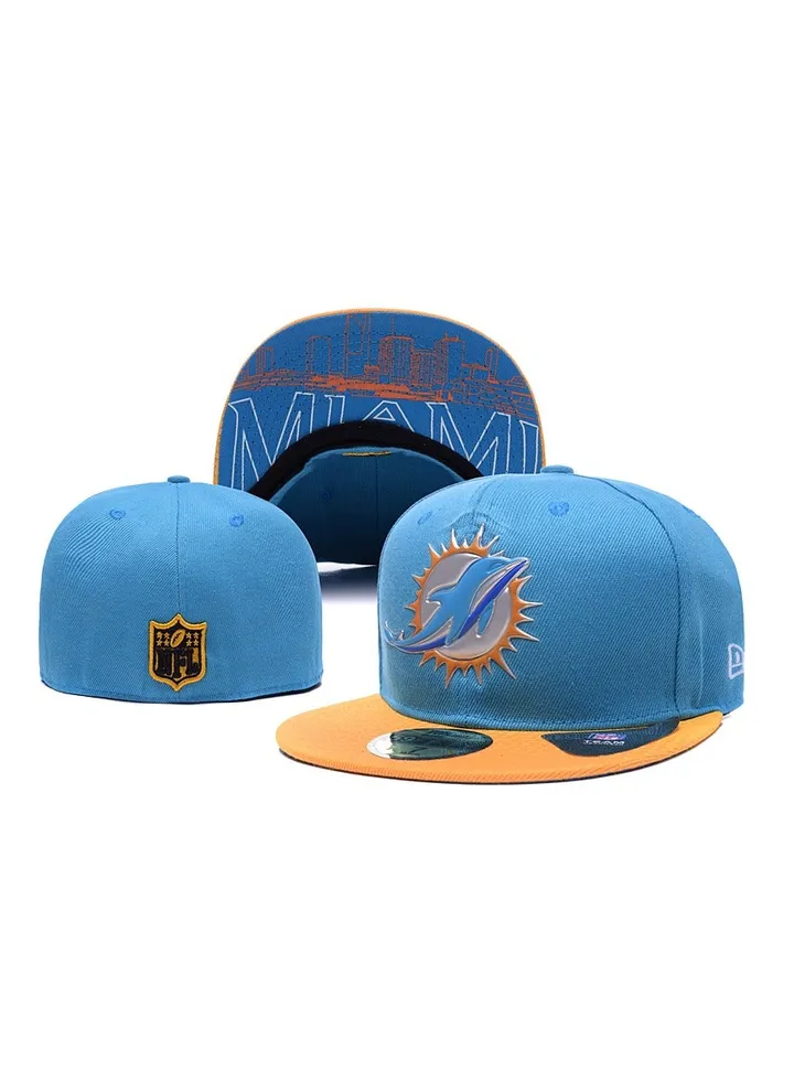 NEW ERA 3D Embroidered Fitted Baseball Team Cap with Closed Back for Sun Protection-63.5CM