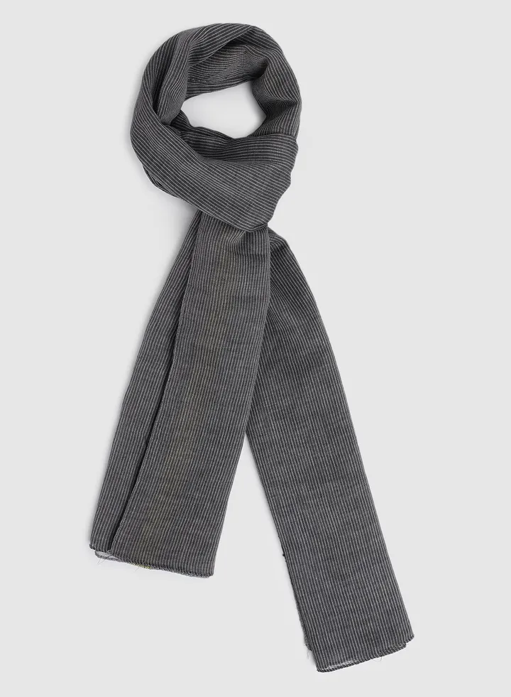 Casual Regular Scarf Grey