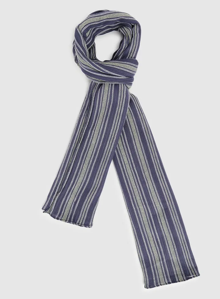 Casual Regular Scarf Blue/Grey