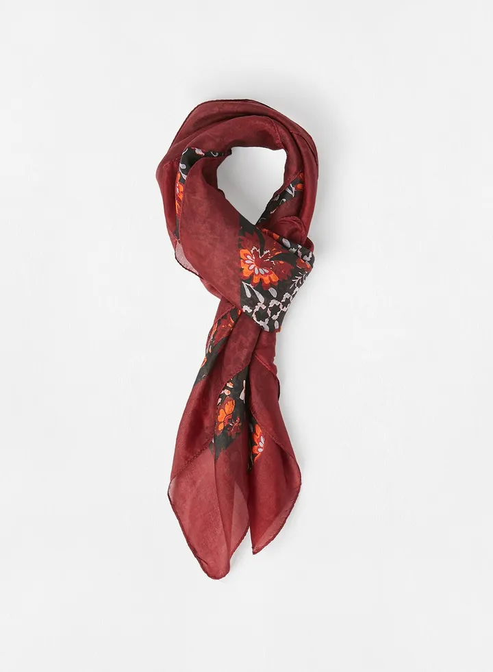 All Over Print Scarf Multicolour