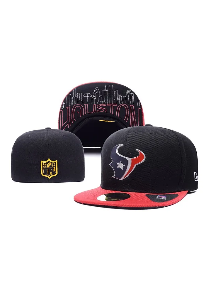 NEW ERA 3D Embroidered Fitted Baseball Team Cap with Closed Back for Sun Protection-57.7cm