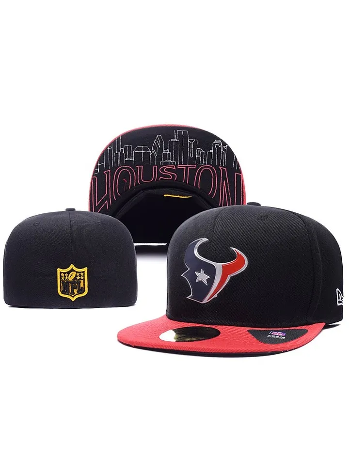 NEW ERA 3D Embroidered Fitted Baseball Team Cap with Closed Back for Sun Protection-58.7cm