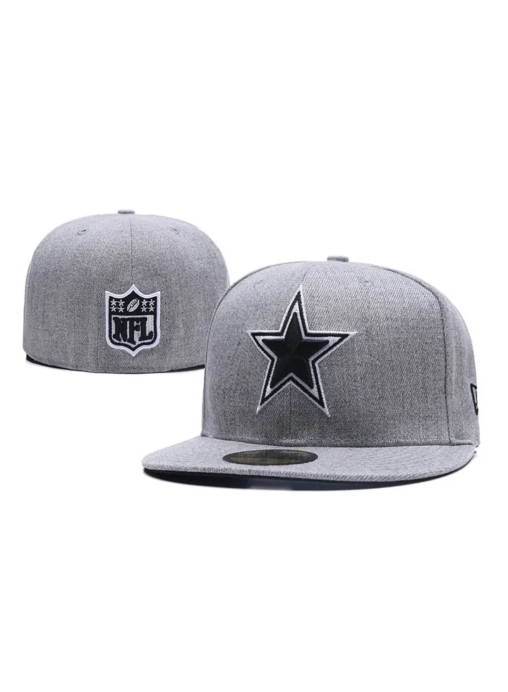 NEW ERA 3D Embroidered Fitted Baseball Team Cap with Closed Back for Sun Protection-56.8cm