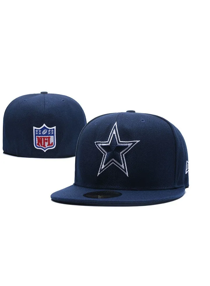 NEW ERA 3D Embroidered Fitted Baseball Team Cap with Closed Back for Sun Protection-61.5CM