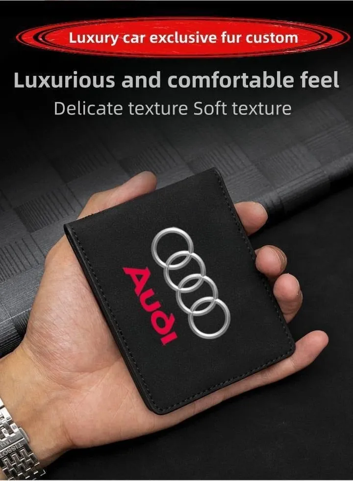 Audi Leather Card Holder