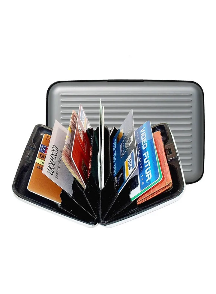 Aluminum Wallet Silver