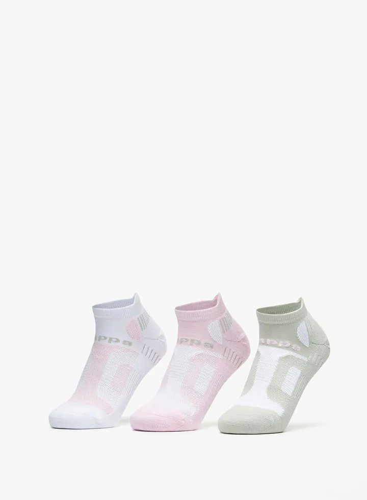 3 Pack Logo Ankle Socks