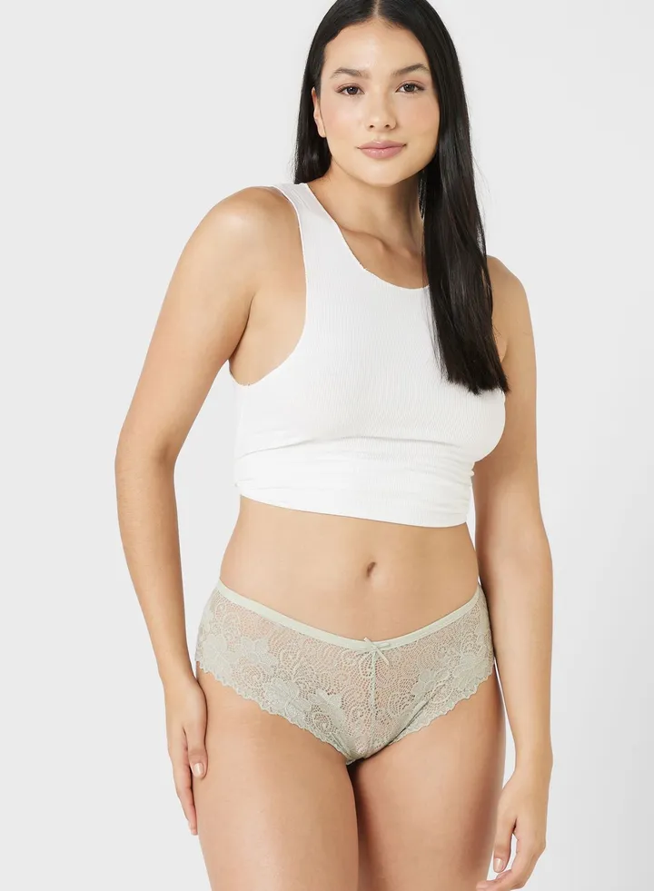 3 Pack Lace Briefs