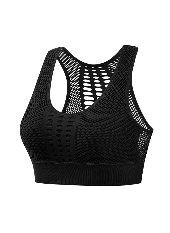 Comfortable Sports Bra Black