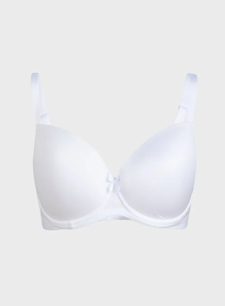 Knitted T-Shirt Bra
