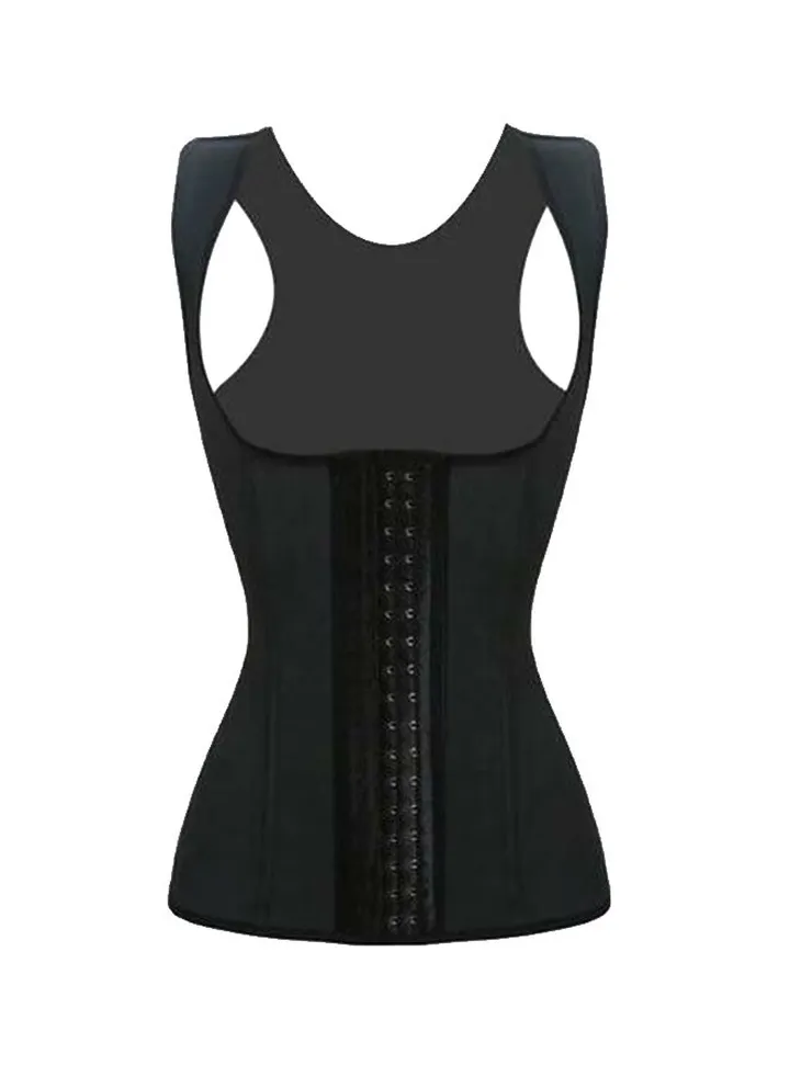 Full Corset Body Shapewear Black
