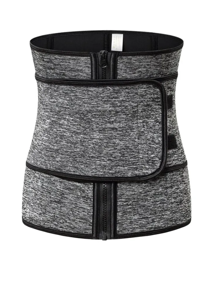 Tummy Slimmer Waist-Belt Shapewear Grey