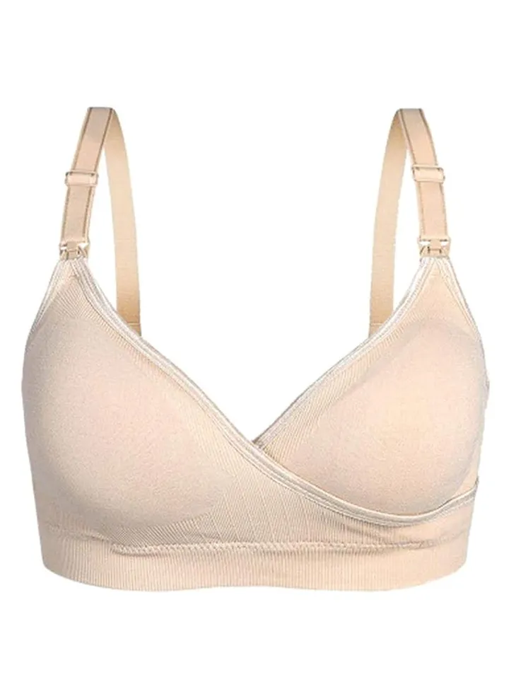 Maternity Nursing Bra Beige