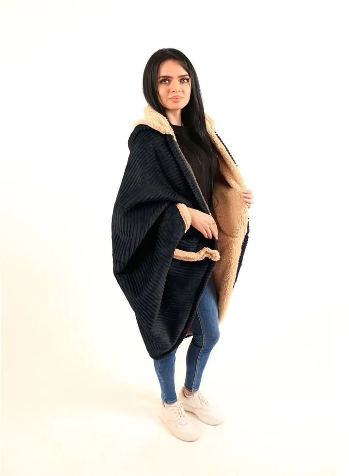 Fashion Women Winter Fur Sweater Shawl