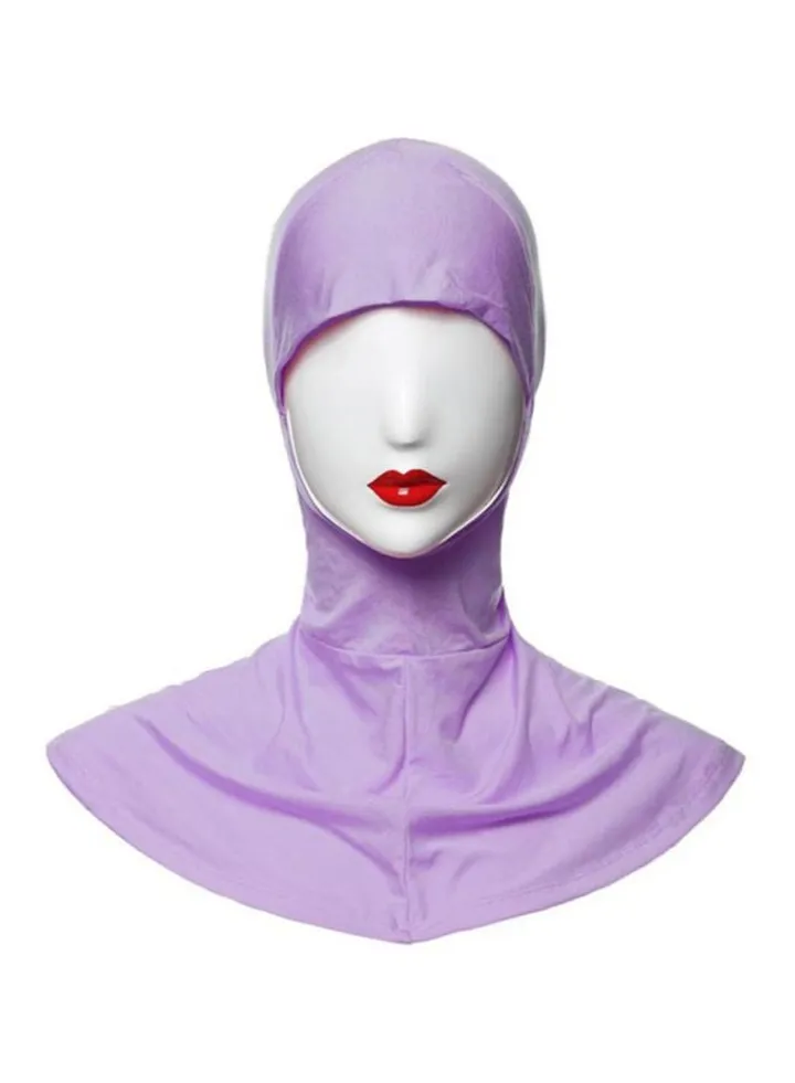Close Chin Hijab Lavender