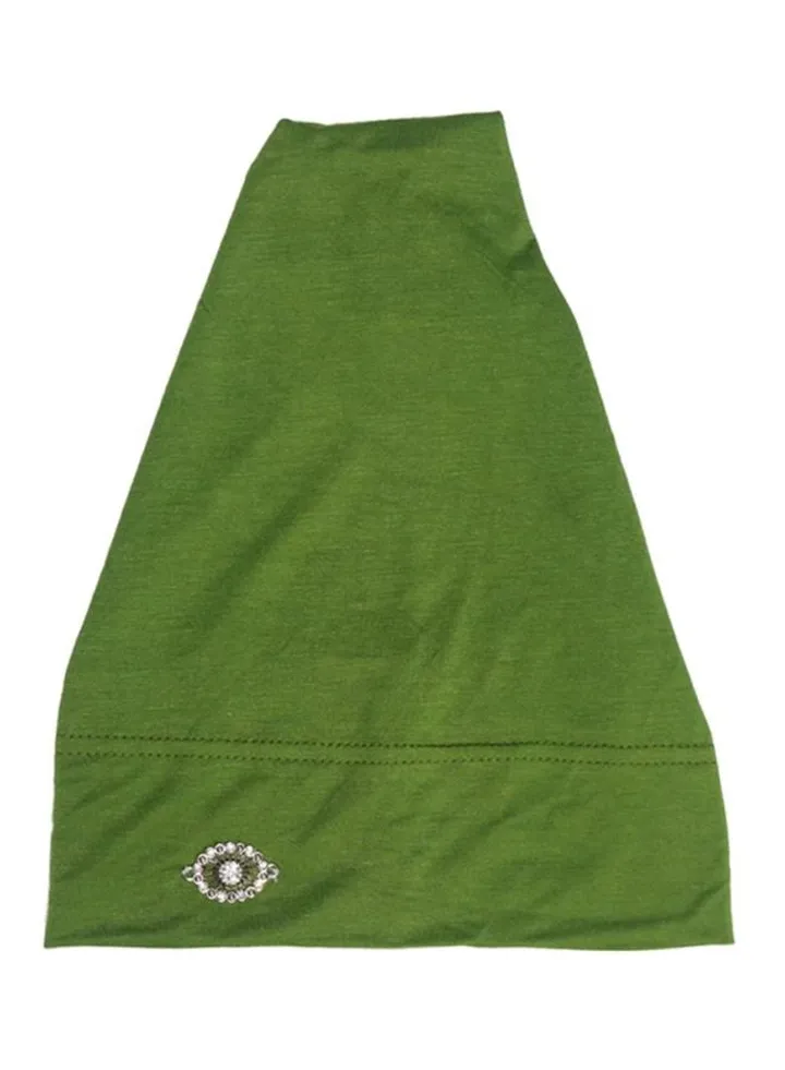 Inner Tube Hijab Army Green