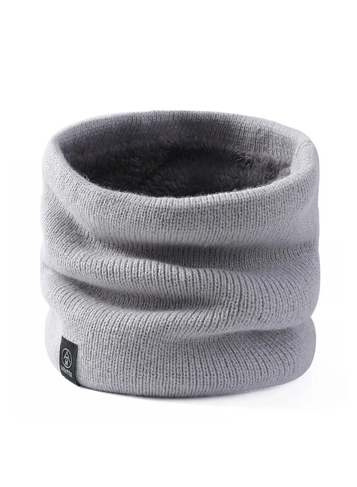 Warm Neck Warm Winter Scarf Neck Warmer Face Thick Fleece Lined Cold Weather