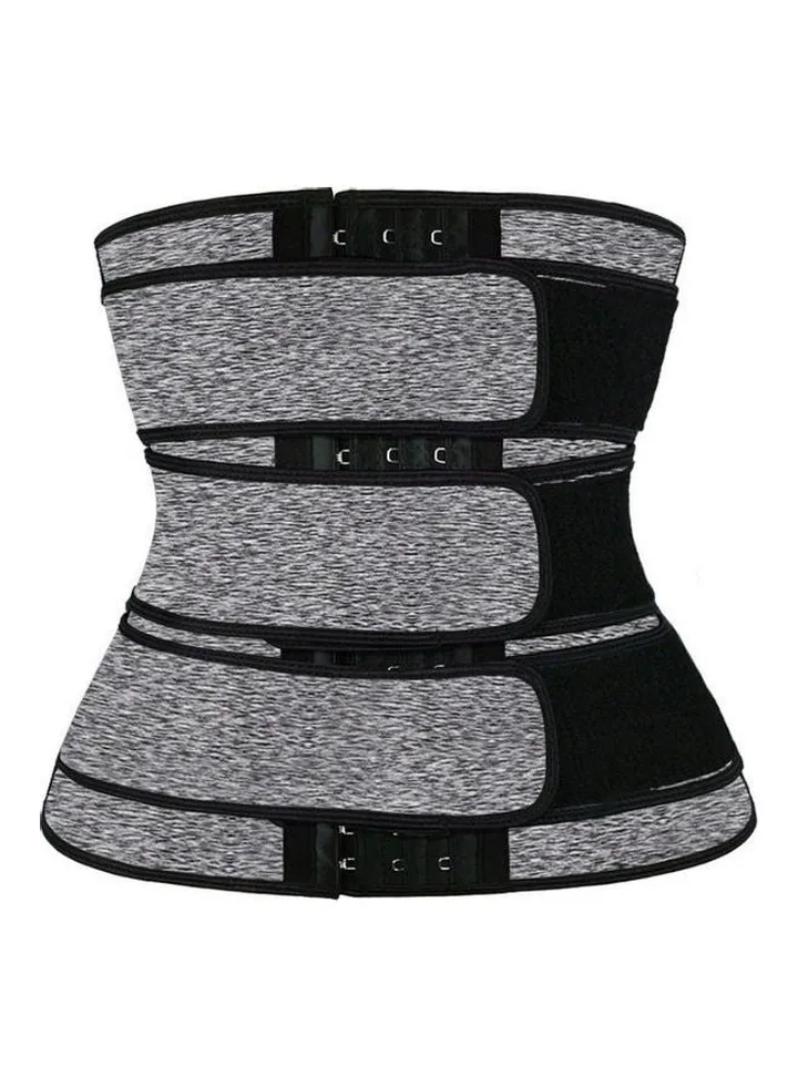 Adjustable Girdle Belt Grey/Black