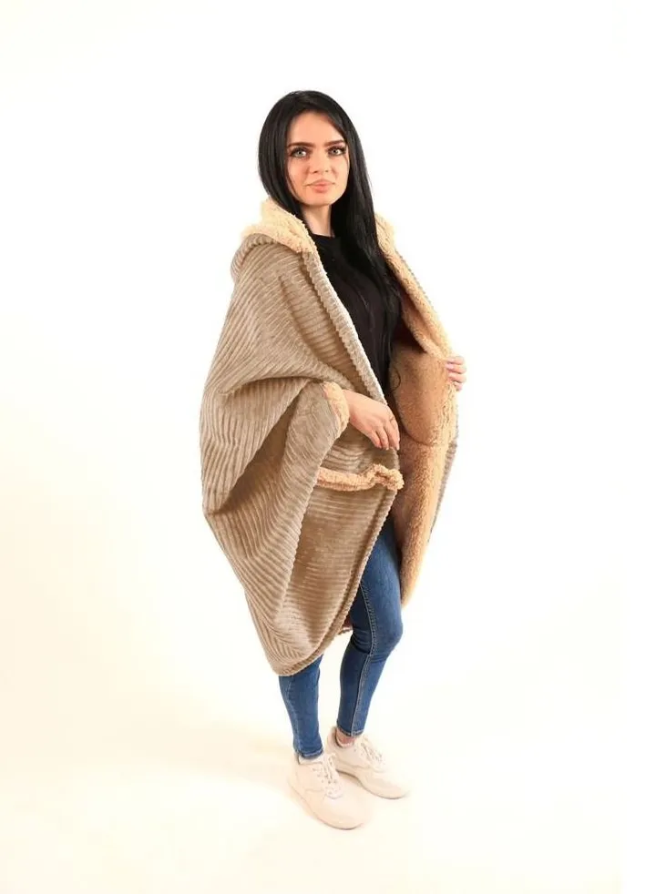 Fashion Women Winter Fur Sweater Shawl