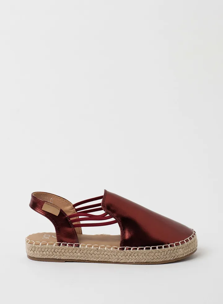 Women's Casual Espadrille Burgundy