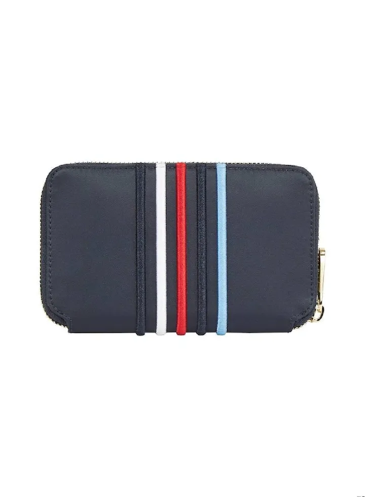 Women's Signature Zip-Around Wallet - Recycled nylon, Blue