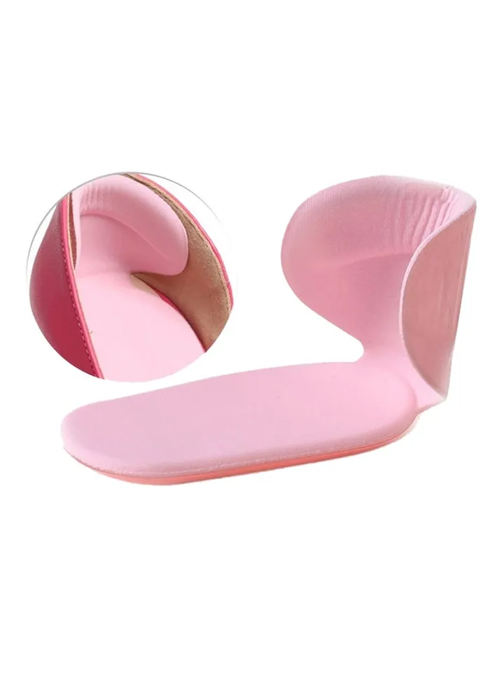 Pair Soft Heel Cushion Shoe Pad Pink