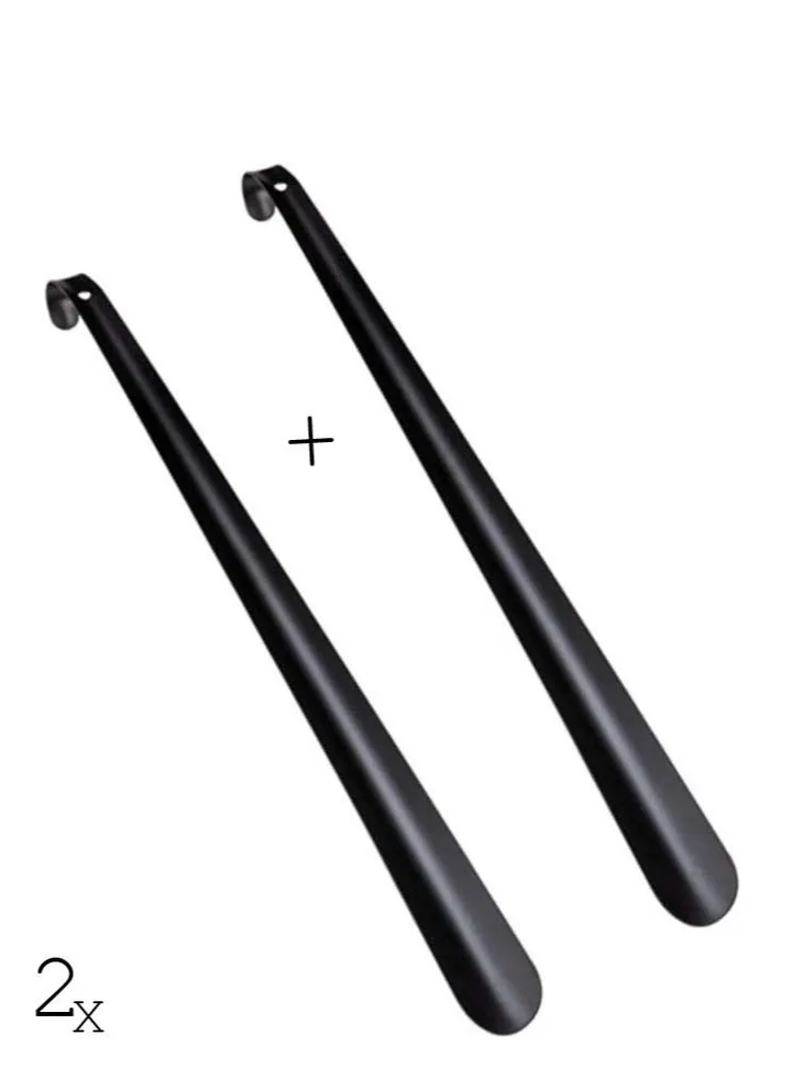 Comfortable, Long, comfortable and lightweight plastic shoe horn, 44 cm
