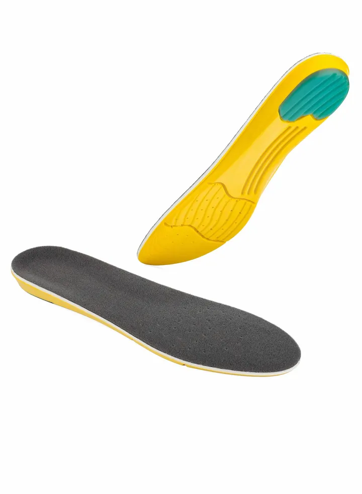 Orthotic Plantar Fasciitis Insoles, Memory Foam Insoles, 1/2 Inch Height Increase, Excellent Shock Absorption and Cushioning Comfort Insoles for Men and Women (Men 38-42.5/ Women 37-42)