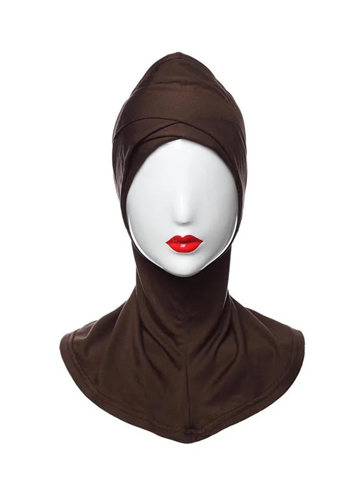 Head Cover Hijab Brown