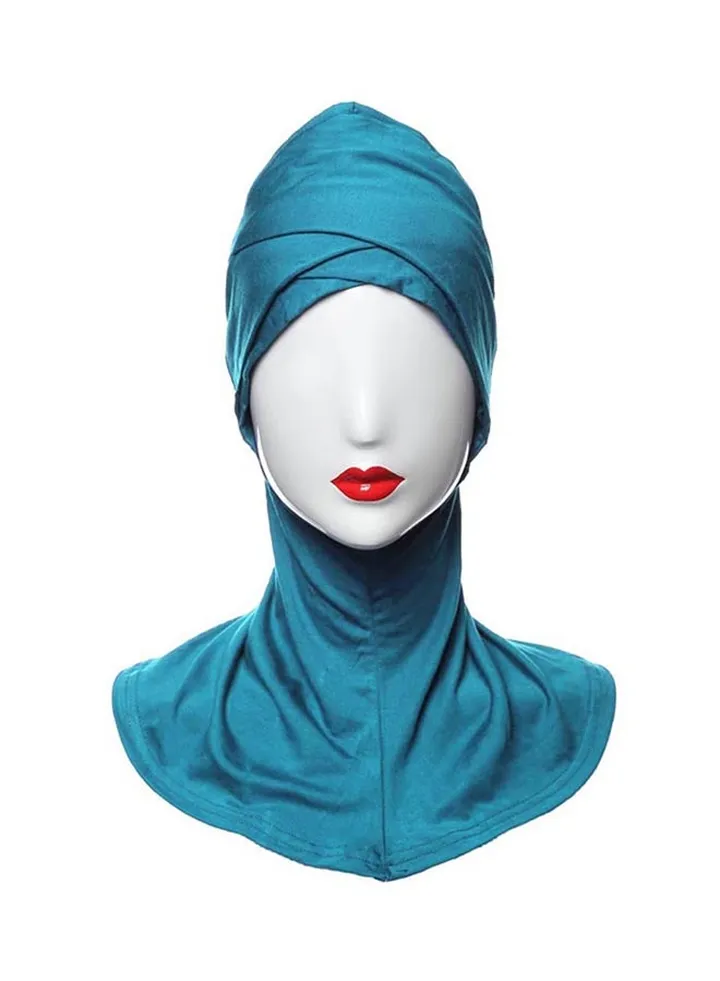 Head Cover Hijab Blue