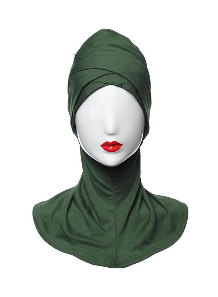 Head Cover Hijab Green
