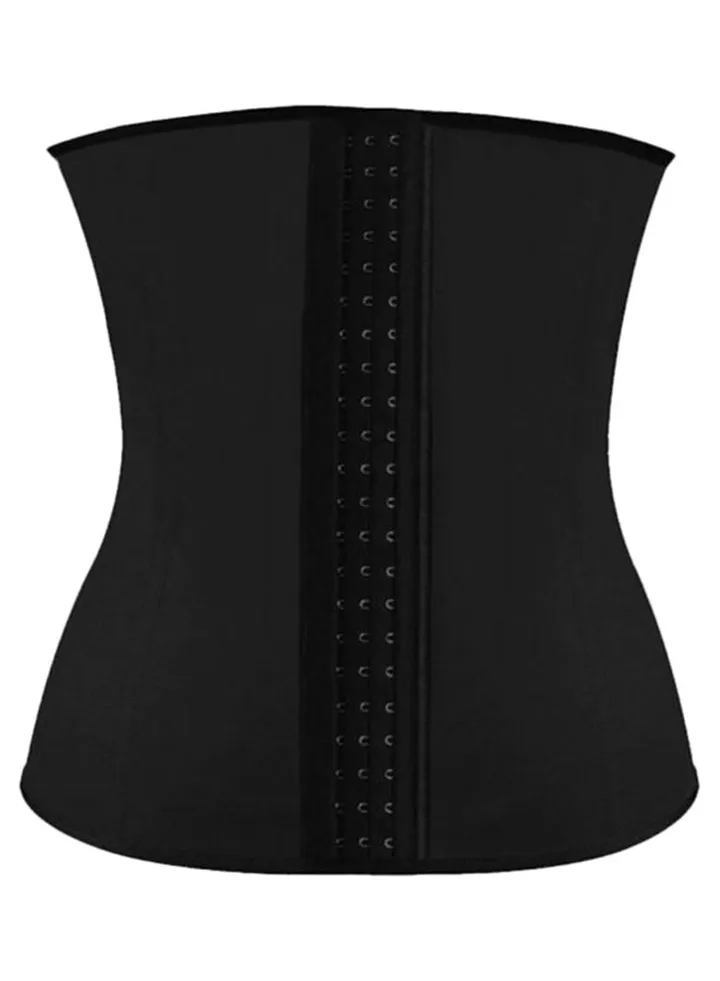 Belly And Waist Cincher Body Shaper Corset Black