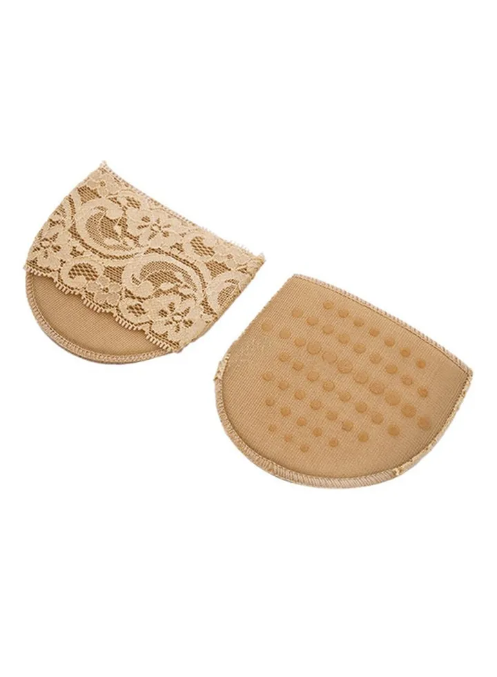 Forefoot Slip Resistant Insoles For High Heel Shoe Yellow