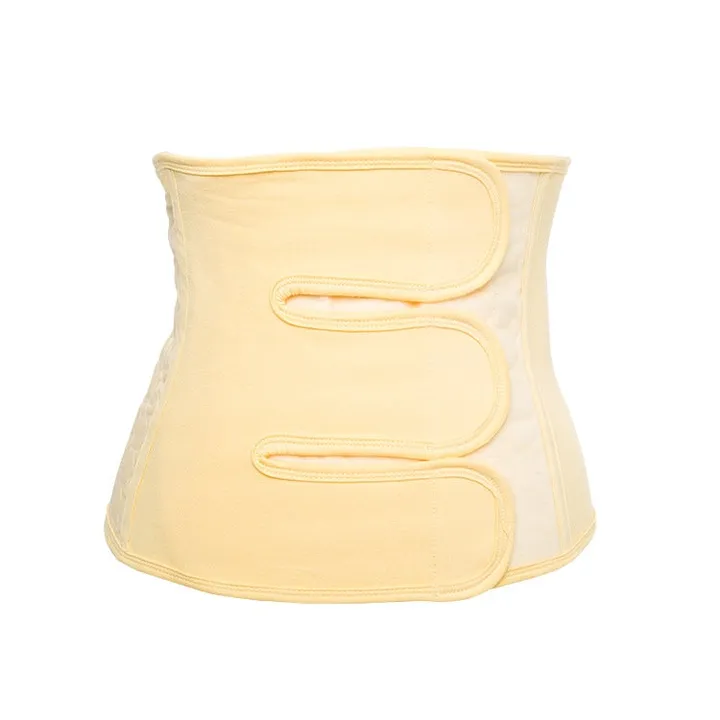 Postpartum Recovery Belt Body Shaper Yellow