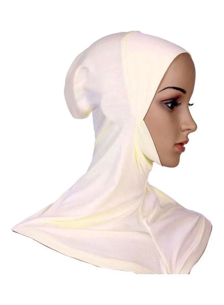 Comfortable Chin Long Scarf Beige