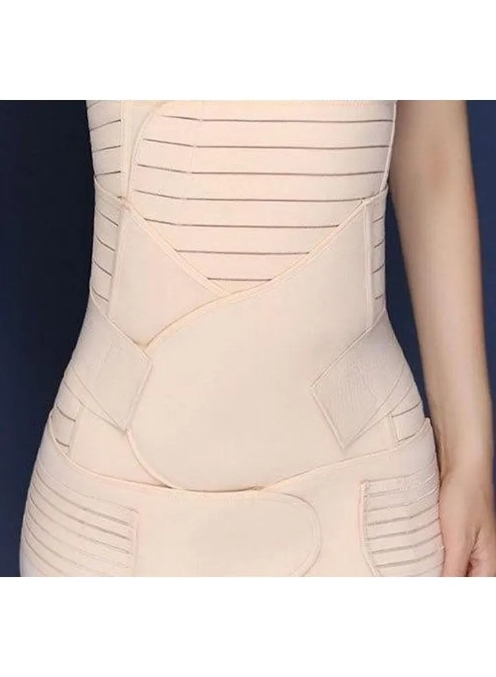 3 in 1 Postpartum Girdle Support Recovery Belly Band Corset Wrap Body Shaper for Women After Birth Postnatal Waist PelvisBody Shaper Belts