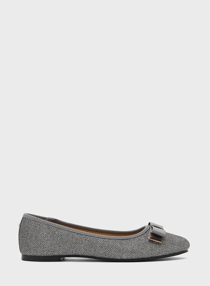 Hannah Flat Bow Ballerinas
