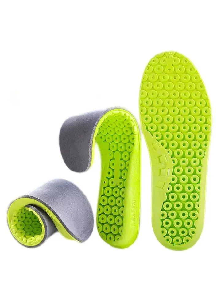 1 Pair Of Breathable Shoe Insoles,Sports Shoe Insole,Providing Excellent Shock Absorption and Cushioning for Feet Relief, Comfortable Insoles for Men and Women for Everyday Use