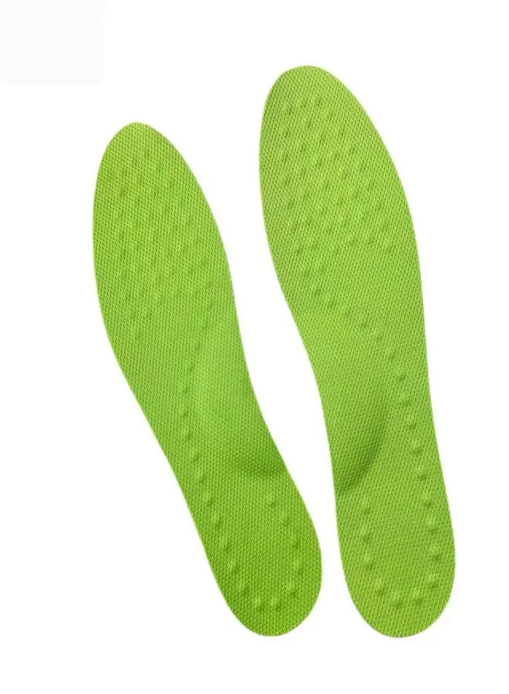 Sports shock absorbing insoles