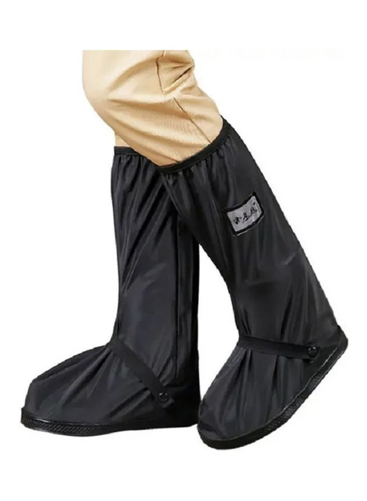 Waterproof Rain Boot Covers Black