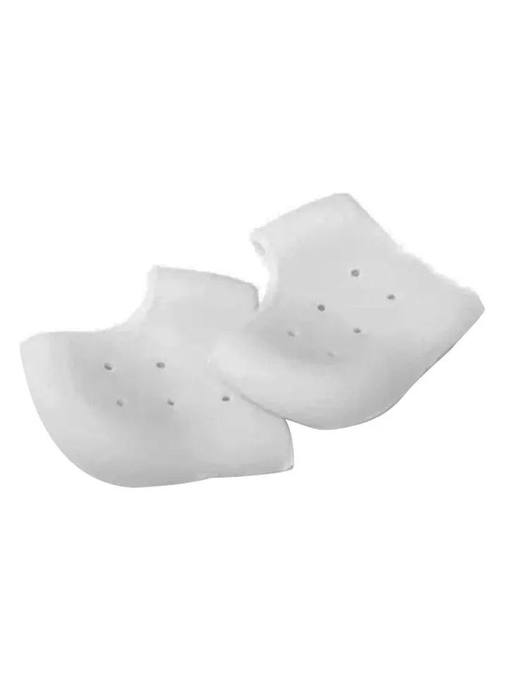 Pair Of Cushion Plantar Heel Sleeves Clear