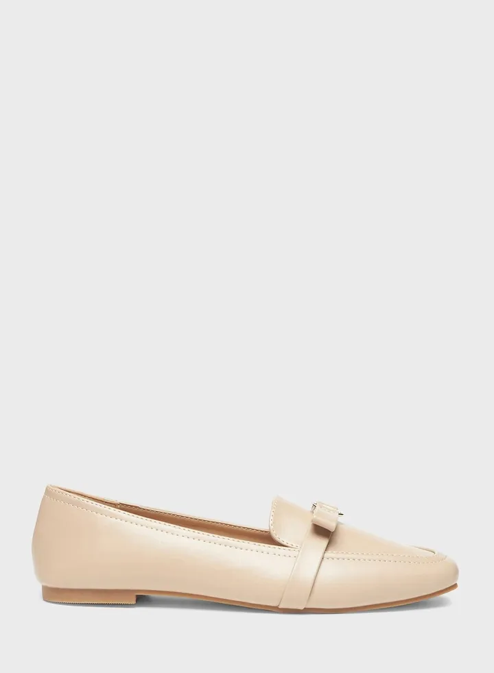 Bow Detail Moccasins