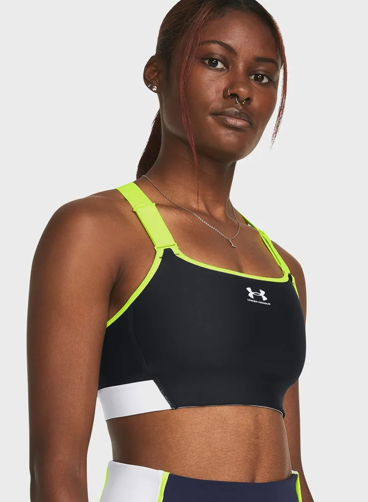 Heatgear Armour High Support Bra With Pocket