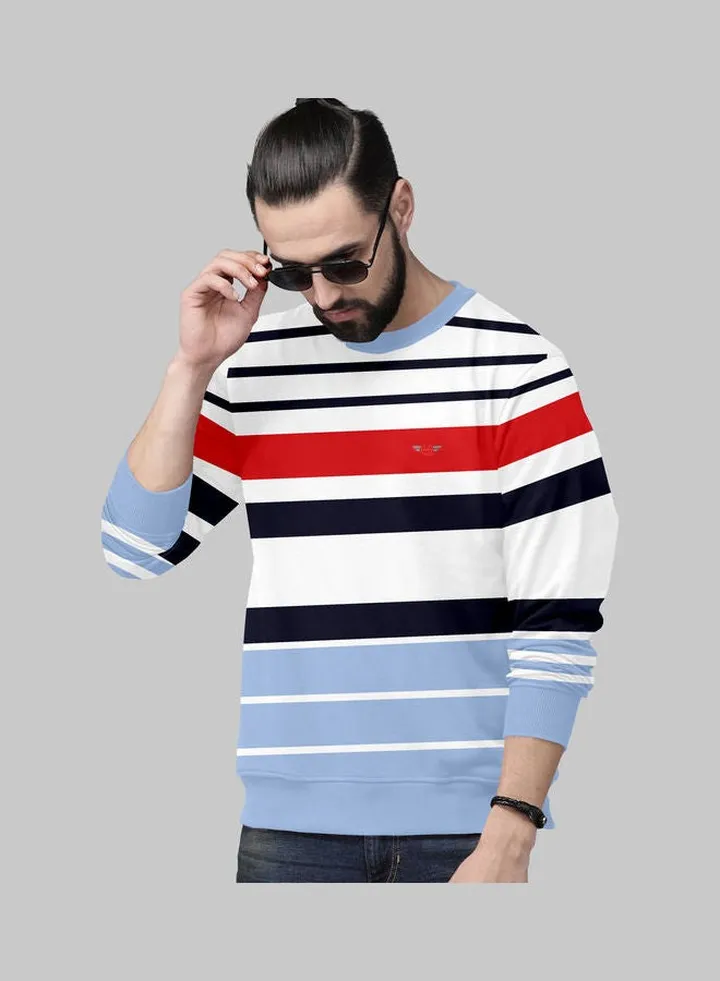 Everyday Fleece Sweatshirt Sky Blue/White/Black