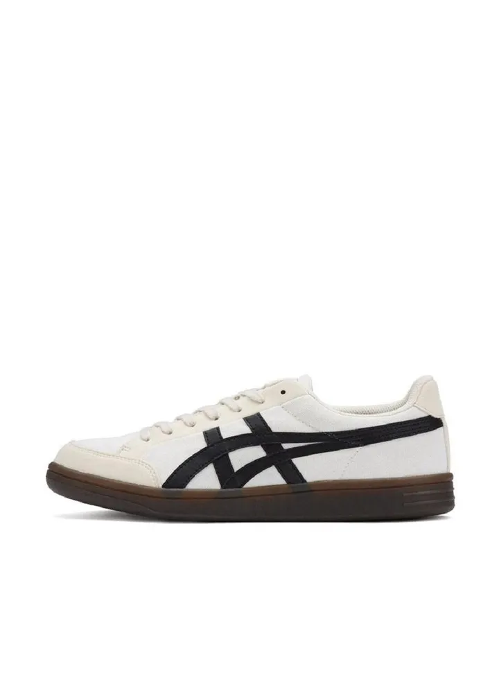 Advanti Low Top Casual Sneakers Beige/Black