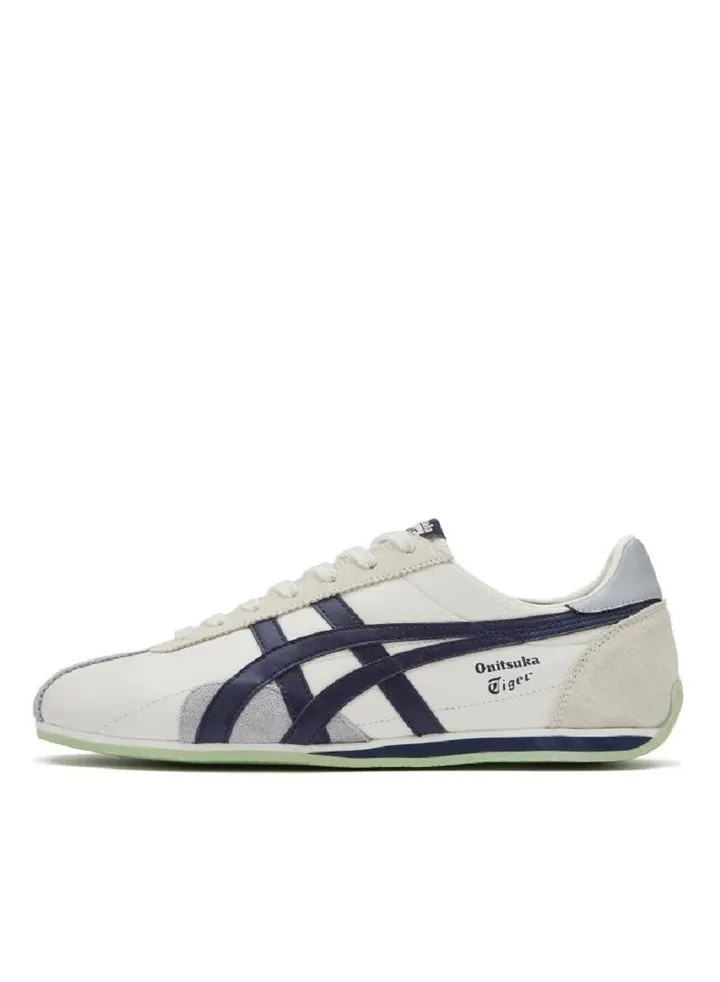 Runspark Casual Sneakers Beige/Blue/Green