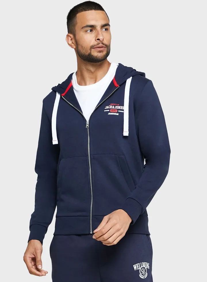 Logo Print Hoodie