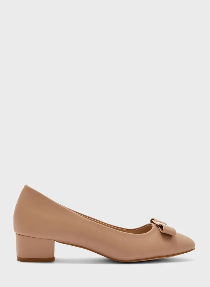 Casual Low Heel Pumps